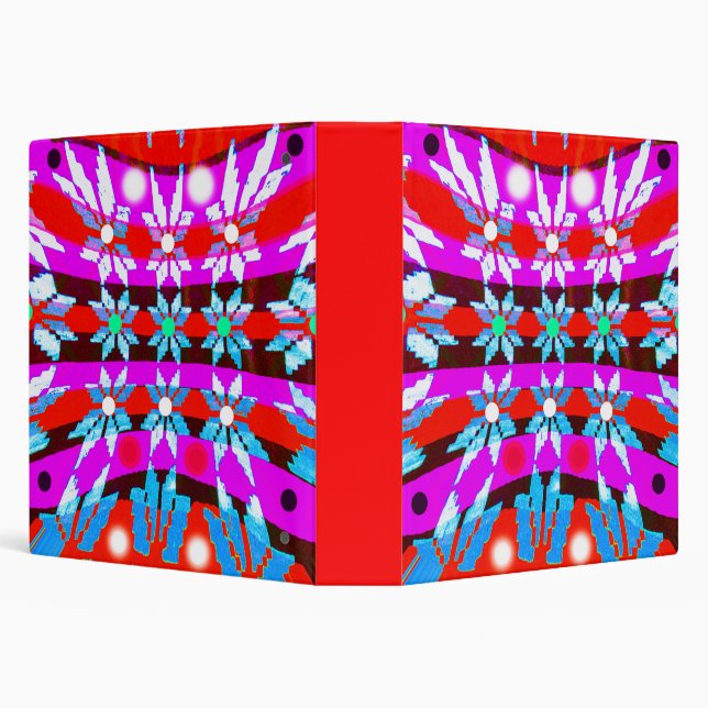 Christmas stars 3 ring binder (Background)