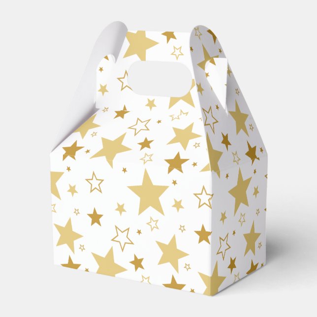 Christmas stars cookies box (Front Side)