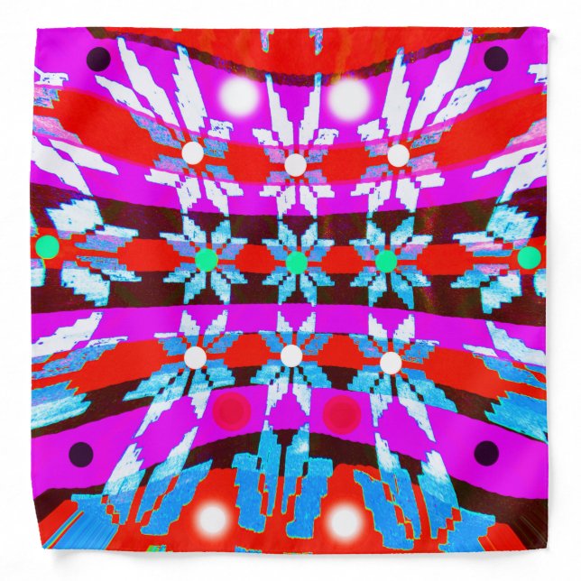 Christmas stars fashion bandana (Front)