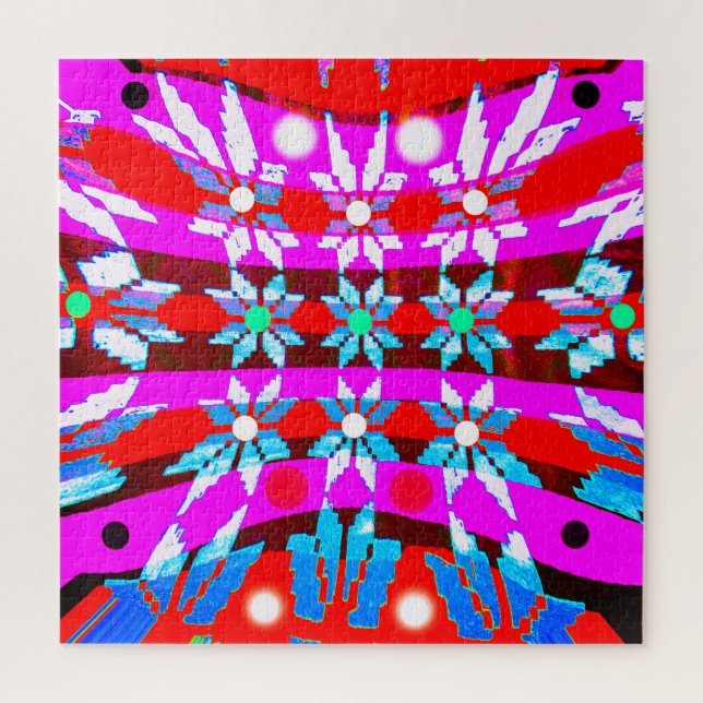 Christmas stars jigsaw puzzle (Vertical)