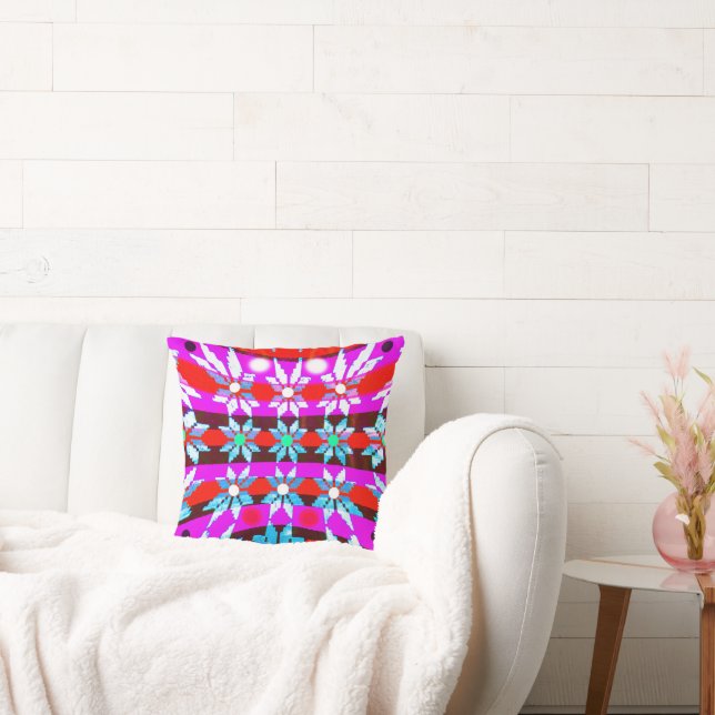 Christmas stars throw pillow (Couch)