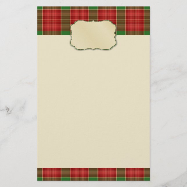 Christmas stationery (Front)