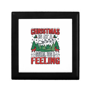 Christmas Steal Its A Feeling Reindeer Sleigh Desi Gift Box