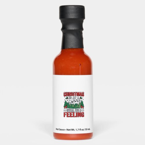 Christmas Steal Its A Feeling Reindeer Sleigh Desi Hot Sauces