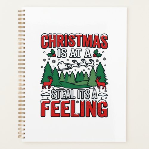 Christmas Steal Its A Feeling Reindeer Sleigh Desi Planner