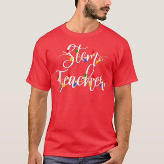 Christmas Stem Teacher Gift Merry Christmas Pajama T-Shirt