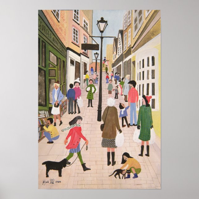 Christmas Steps Bristol 1989 Poster (Front)