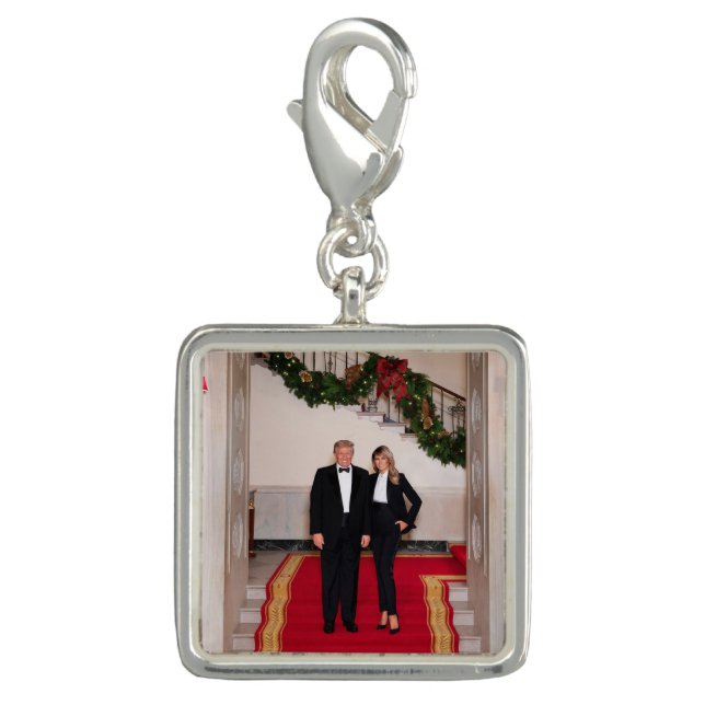 Christmas steps President Donald Trump & Melania Charm (Front)