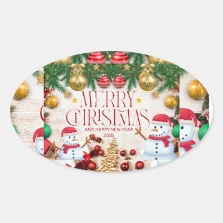 Christmas sticker