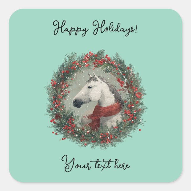 Christmas sticker  (Front)