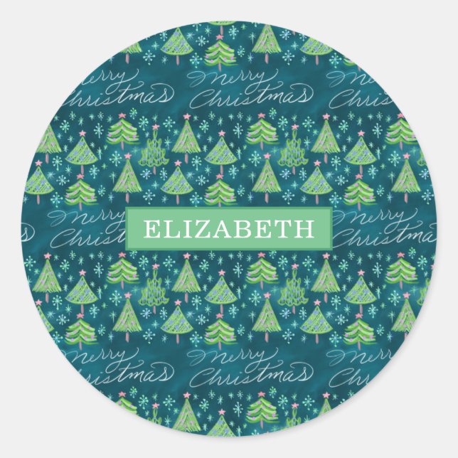 Christmas Sticker - Custom (Front)