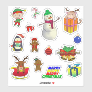Christmas sticker pack