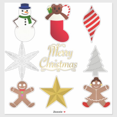 Christmas Sticker Sheet