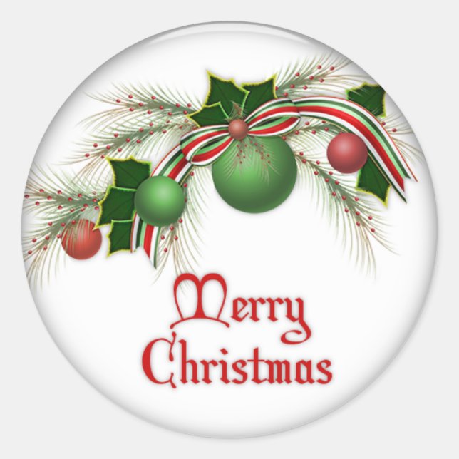 christmas stickers (Front)