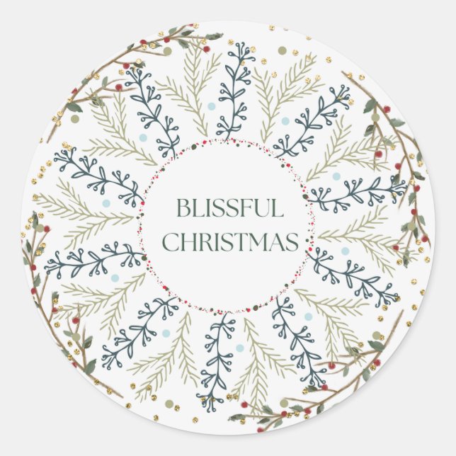 Christmas Stickers (Front)