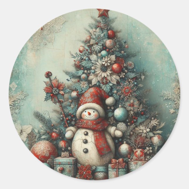 Christmas Stickers – Festive Labels & HolidayDecor (Front)