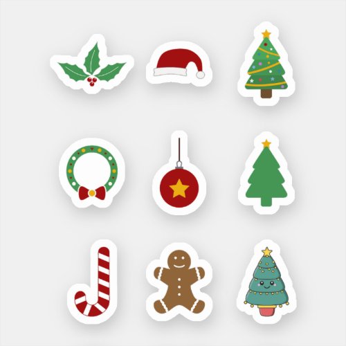 Christmas Stickers Set