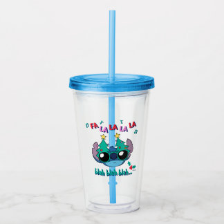 Christmas Stitch | Fa La La La La Acrylic Tumbler