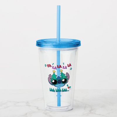 Christmas Stitch | Fa La La La La Acrylic Tumbler