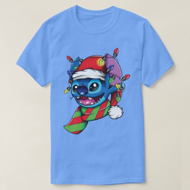 Christmas Stitch T-Shirt (Design Front)
