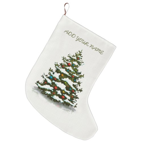 CHRISTMAS STOCKING  CHRISTMAS TREE