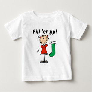 Christmas Stocking Fill 'er Up Tshirts and Gifts