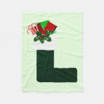 Christmas Stocking Fleece Blanket