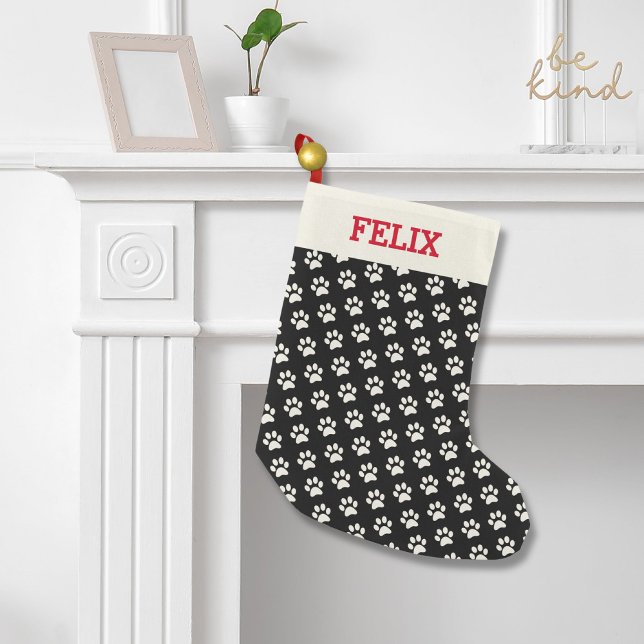 Christmas Stocking For Cat with Name (Creator Uploaded)