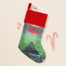 Christmas stocking for kayaker