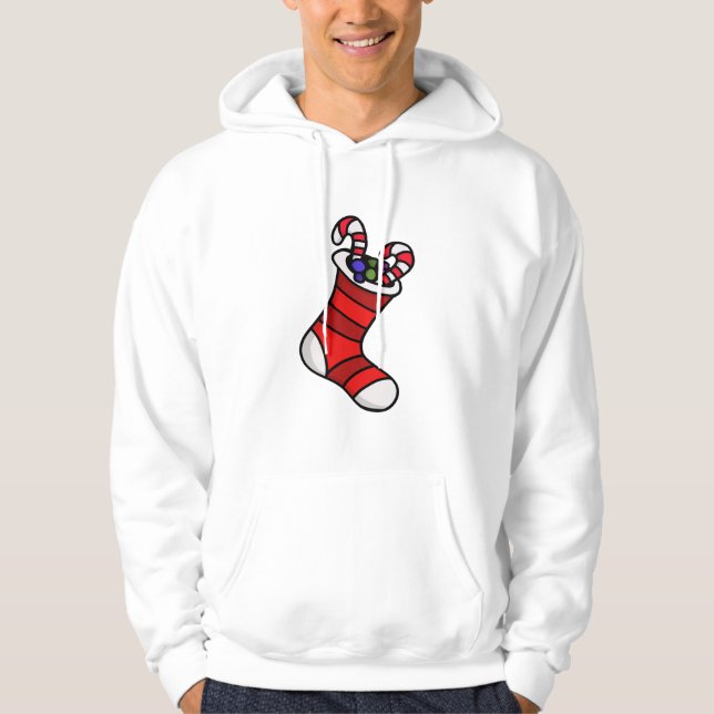 Christmas stocking hoodie (Front)