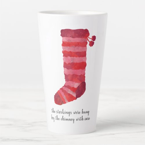 Christmas Stocking Latte Mug