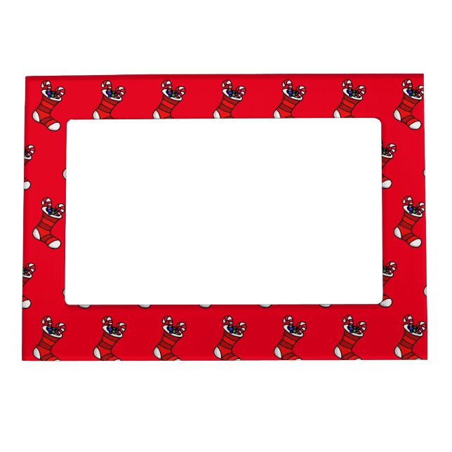 Christmas stocking magnetic frame (Front)