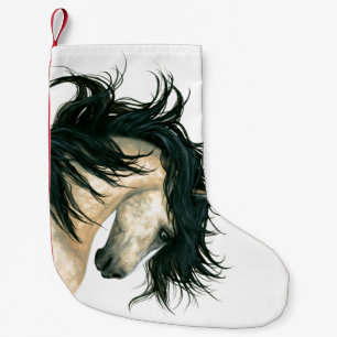 Christmas Stocking Majestic Buckskin Horse Bihrle