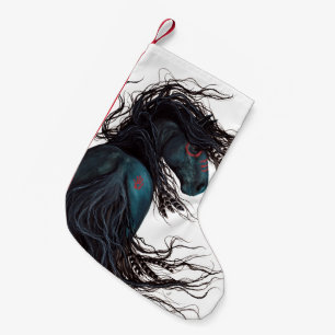 Christmas Stocking Majestic Friesin Horse Bihrle