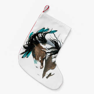 Christmas Stocking Majestic Horses by Bihrle
