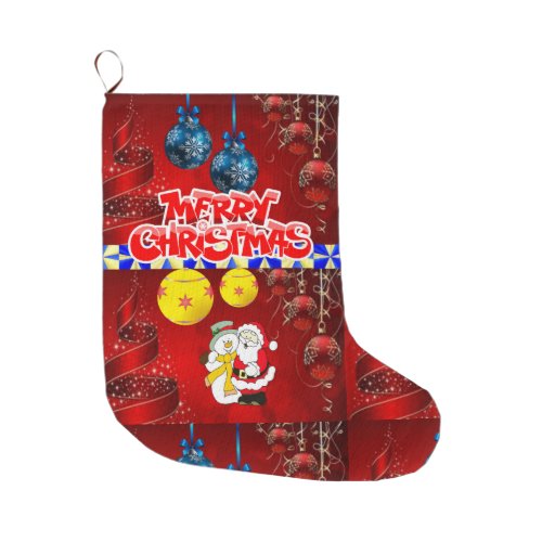 Christmas Stocking Merry Christmas Large Christmas Stocking