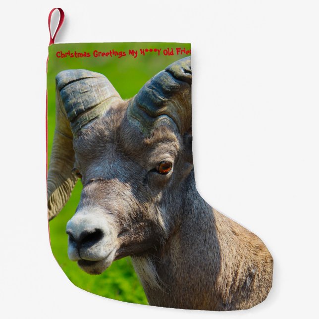 Christmas Stocking My Honey Old Friend (Front)