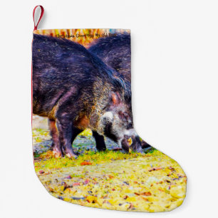 Christmas Stocking My Old Gobbler