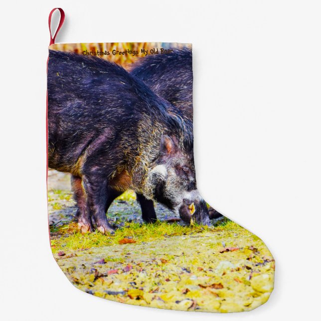 Christmas Stocking My Old Gobbler (Front)