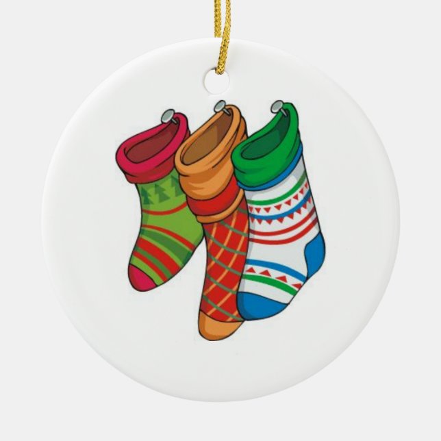 Christmas Stocking Ornament (Front)