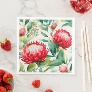 Christmas Stocking Paper Dinner Napkins