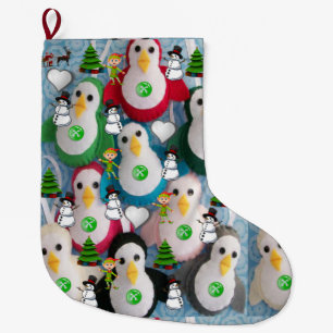 Christmas Stocking, Penguin Large Christmas Stocking