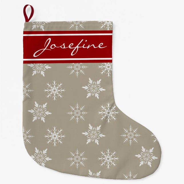 Christmas stocking personalized (Front)
