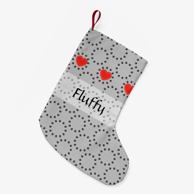 Christmas Stocking - Personalized Circle of Love (Front (Hanging))