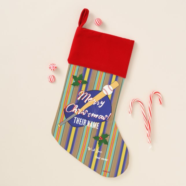 Christmas Stocking Personalized HAMbyWG (Front)