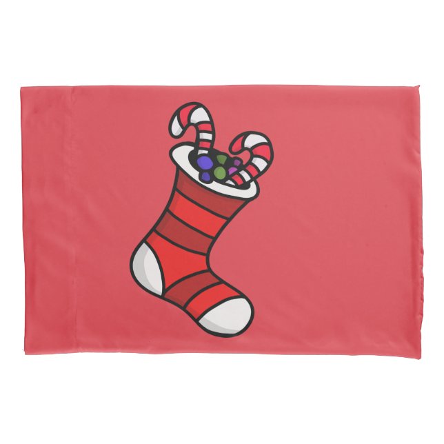Christmas stocking pillow case (Front)