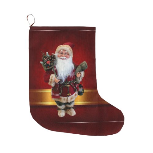 Christmas Stocking Santa Large Christmas Stocking