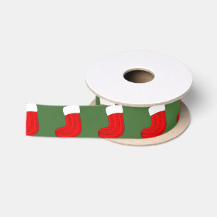 Christmas Stocking Satin Ribbon