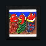 christmas stocking sloth keepsake box<br><div class="desc">"christmas stocking sloth", "christmas sloth", sloth, christmas, xmas, "christmas stocking", "funny christmas", , "ugly christmas", holly, "red white blue", animal glitter, sequins</div>