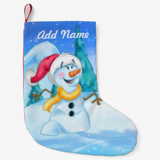 Christmas Stocking snowmen